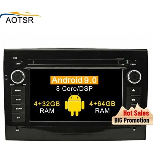 IPS 4+32 Android 9.0 Car Radio DVD Player GPS Multimedia Stereo For Fiat Ducato 2002-2008 Auto stereo Video Navigation head unit