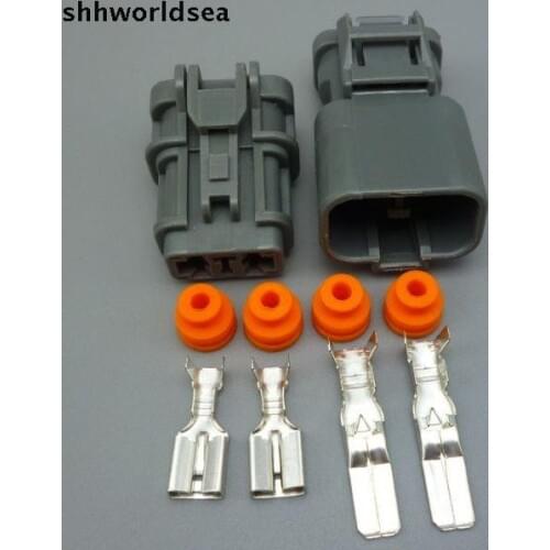 Shhworldsea 2 pin car waterproof electrical socket OBD1 Distributor 2P Connector plug Case For Honda Distributor Plug (92-95)