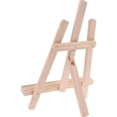 Wood Table Easel Tablets Stand Easel Painting Craft Wooden Stand For Party Decoration Art Supplies