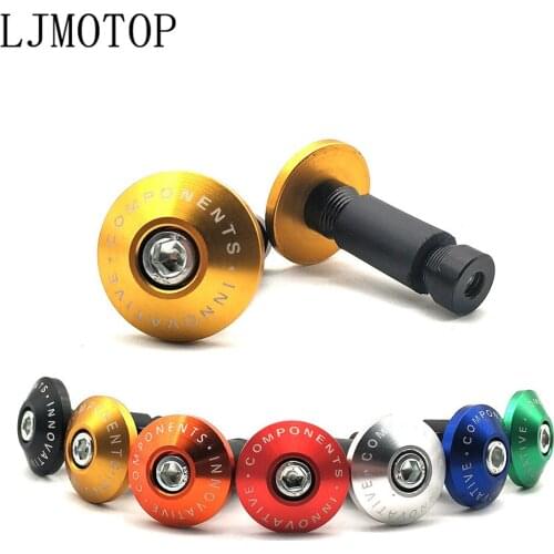 For HONDA CB919 CBR 600 F2,F3,F4,F4i CBR900RR NC700 S/X Universal Motorcycle Handle End Bar motocross Handlebar Grip Plug Cap
