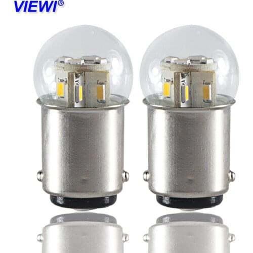 4X S25 1142 BA15D vehicle Parking Lamp 1.5W 6V 12V 24V 36v 48v auto Front bulb truck Reverse Turning Signal lights brake light