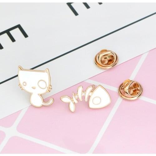 Janedream White Brooches For Clothes