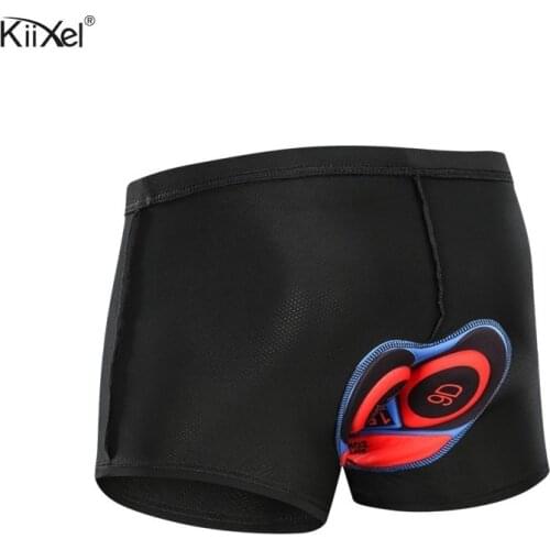 KiiXel Mens Cycling Underwear Cycling Shorts with 9D Gel Pad Bicycle Mountain MTB Shorts Bike Short Pants Sports Tights Shorts