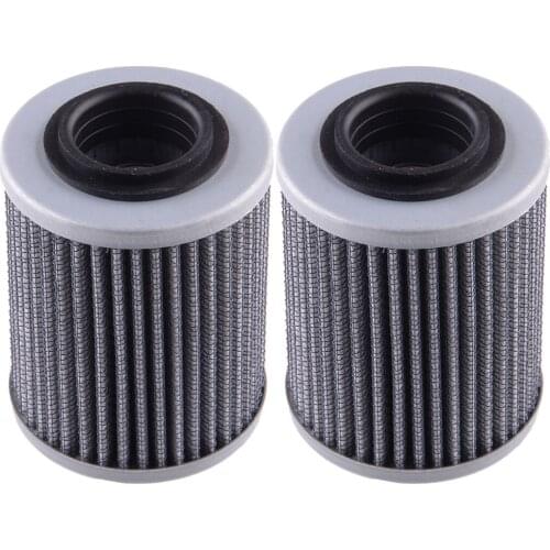 2pcs Oil Filter Fit for Ski-Doo Renegade MXZ Grand Touring Expedition LE SE Sport 1200 900 600 2017 420956124 Replacement