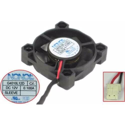 NONOISE G4010L12D Server Cooling Cooling Fan DC 12V 0.100A 40x40x10mm 2-wire