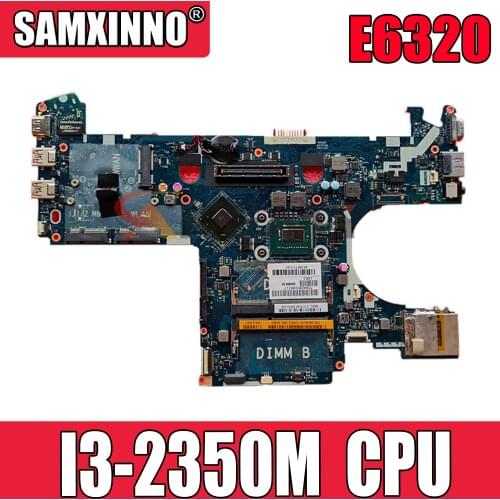 Original Laptop motherboard For DELL Latitude E6230 Core I3-2350M Mainboard CN-0FTRC0 0FTRC0 QAM00 LA-7731P SR0DQ SLJ8A