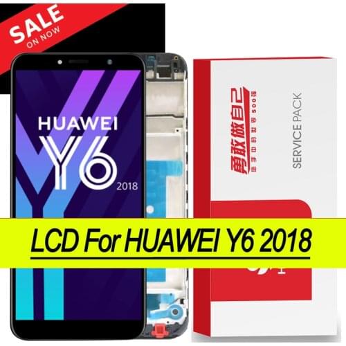Original 5.7'' for Huawei Y6 2018 LCD Display Touch Screen Digitizer for Huawei Y6 Prime 2018 ATU L11 L21 L22 LX1 LX3 L31 L42