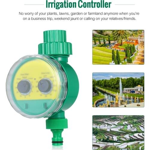 Garden Tool Outdoor Timed Irrigation Controller Automatic Sprinkler Controller Programmable Valve Hose Water Timer Faucet
