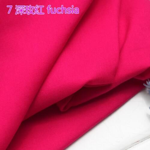 Fuchsia Viscose Fabric Cotton Fabric Silk Artificial Cotton Fabric Skirt Fabric 60" Wide Sold By The Yard Free Shipping