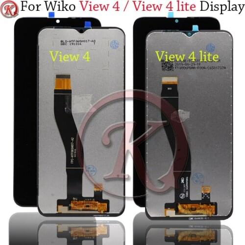For Wiko View4 View4 lite LCD Display Touch Screen Digitizer Assembly Replacement Part New For Wiko View 4 View 4 LITE Display