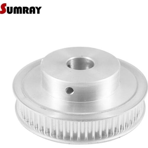 SUMRAY 5M Timing Pulley 60T 10/12/14/15/19/20mm Bore Gear Belt Pulley 16/21mm Width Toothed Pulley Wheel for CNC Machine