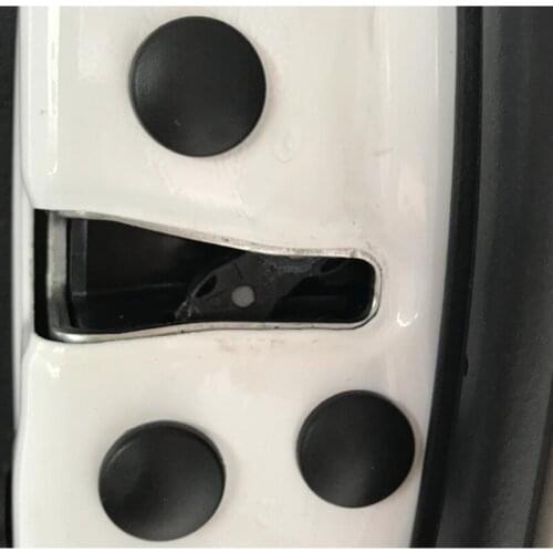 12PCS Door Lock Screw Protector Cover For bmw e46 suzuki grand vitara mitsubishi outlander 3 opel volvo xc90 peugeot 308