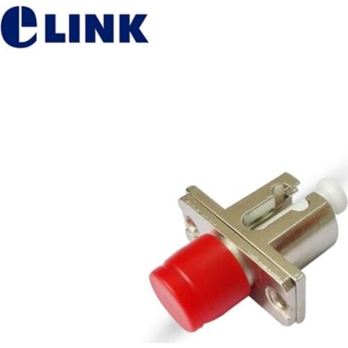 5pcs LC-FC hybrid connector female to female FTTH fiber optic adapter APC UPC SM MM coupler wholesales ELINK free shipping
