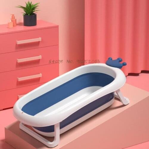 Baby Bath Tub Baby Foldable Baby Sitting And Lying Large Bath Bucket Baby Household Newborn Childrens Products