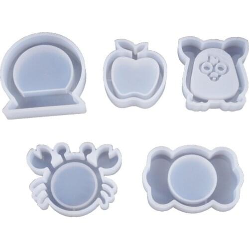 DIY Crystal Epoxy Quicksand Mold Decoration Decoration Ornament Pendant Mold Owl Candy Silicone Resin Mold