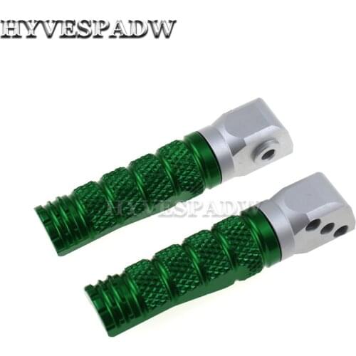 For Kawasaki ZX-25R ZX25R Zx25r 2019 2020 2021CNC Aluminum Motorcycle Rear Footrest Pegs Passenger Pedal Foot Pedals Pegs Set