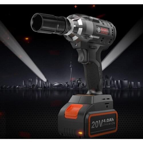 Positive and negative turn 320N/M electric drill electric wrench infinitely variable speed drill power tool 2 battery