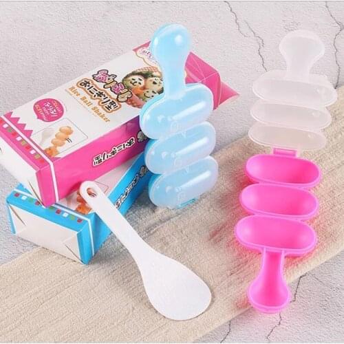 Sushi Mold Rice Ball Molds Sushi Balls Maker Mould Spoon Kitchen Cooking Utensil Tools Set sushi mold dropshipping