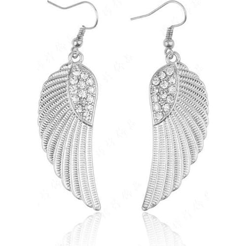 Genenic Women's Silver Earrings