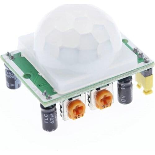 Mini HC-SR501 Adjust IR Pyroelectric Infrared PIR module Motion Sensor Detector Module Bracket for arduino