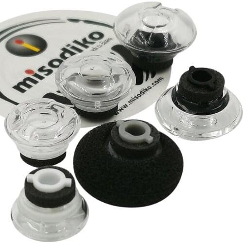 Misodiko Replacement Eargels Earbuds Ear Tips for Plantronics Legend, Voyager Pro, Voyager 5200/ 5220/ 5210 Bluetooth Headsets