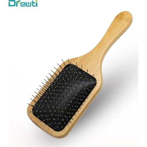 DREWTI Professional Ladies High Quality Steel Air Cushion Massage Comb Hair Brush Boutique Girls Home Hair Comb For Lady