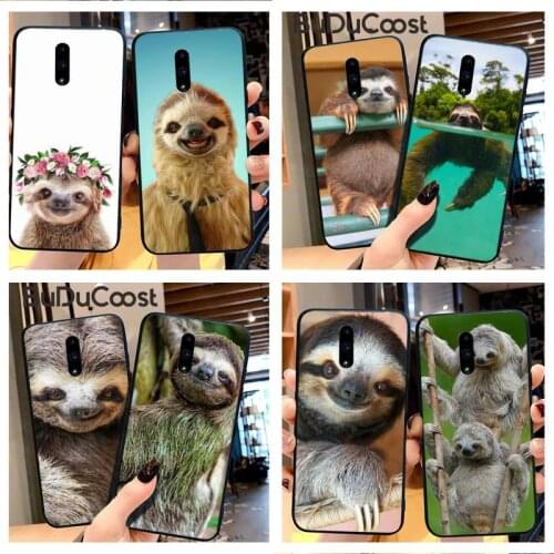 Reall Caffeinated Sloth animal Phone Case For Redmi 6 4X 7 7A 8 GO K20 Note 4 4X 5 5A 6 6 Pro 7 8 8pro