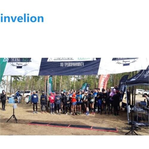 Cheapest price new reader rfid race timing systems 4 ports long range uhf rfid reader chip impinj with uhf rfid sticker bib tag