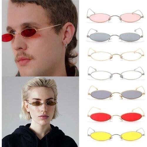 Metal Frame Oval Driving Glasses Drive Goggles Vintage Small Steampunk Sunglasses Women Men Steam Punk Sun Glasses