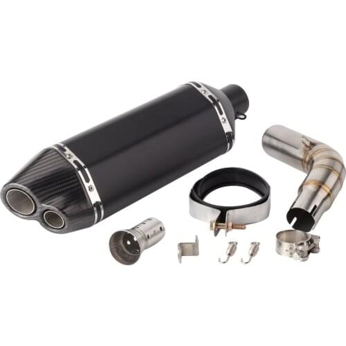 For Suzuki SV650 2016 2017 2018 2019 SV650X Slip-on Motorcycle Exhaust Pipe Muffler And Link Pipe SV650 Escape System