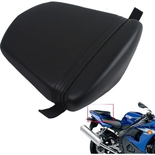 Motorcycle Parts Rear Passenger Seat Cushion Pillion Pad For 2003 2004 2005 YAMAHA YZF R6 2006 2007 2008 2009 YAMAHA YZF R6S