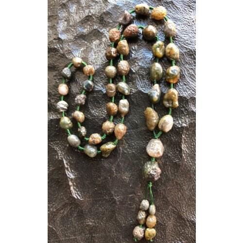 10pcs Alxa Gobi original stone agate necklace accessories