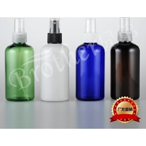 220ml Chunky Round Shoulder PET Bottle Spray Cosmetics Packing Bottle 10PCS/LOT
