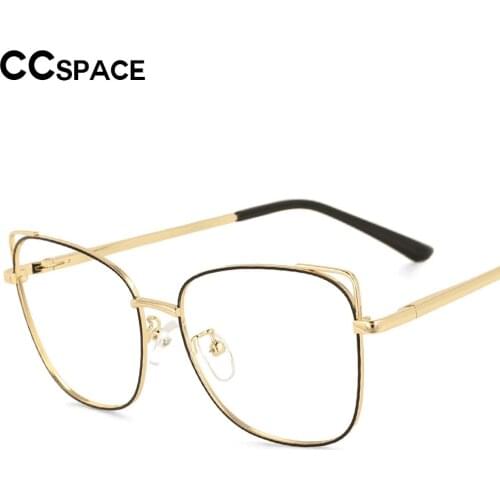 53544 Metal Anti Blue Light Retro Optical Glasses Frames Men Women Fashion Computer Eyeglasses