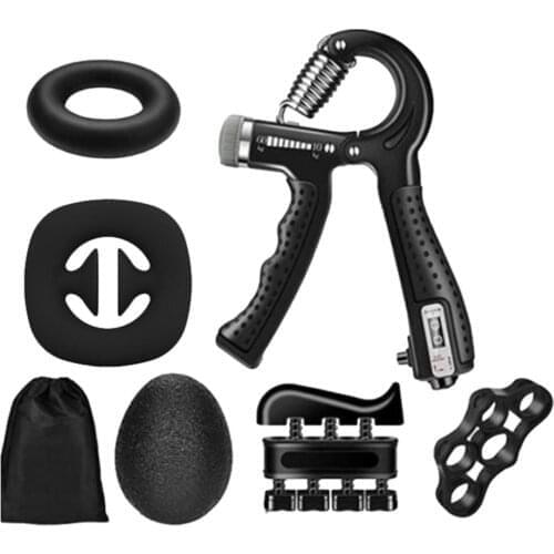 6Pcs Hand Grip Power Strength Expander Musculation Hand Strengthener Hand Grip Power Grip Rehabilit Portable Fitness Equipment