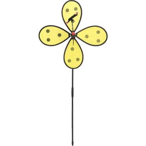 Large Bee Windmill Whirligig Wind Spinner Home Yard Garden Decor Kids Child Toy