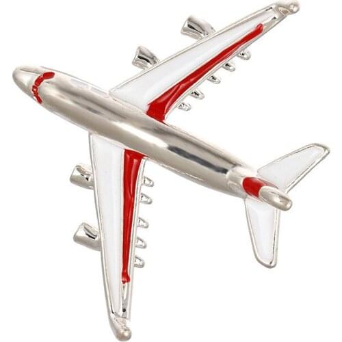 States new oil dripping Boeing plane Brooch personality lovely and versatile men and womens pin fast selling supply