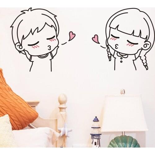 Children Wall Stickers DIY Kids Rooms Wall Decals for Living Room Kitchen Toilet Home Decoration Accessoires