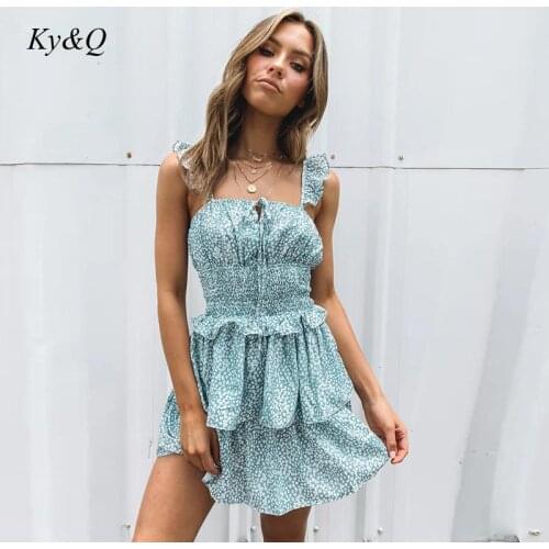 Летние шифоновые платья Ky&Q China At AliExpress