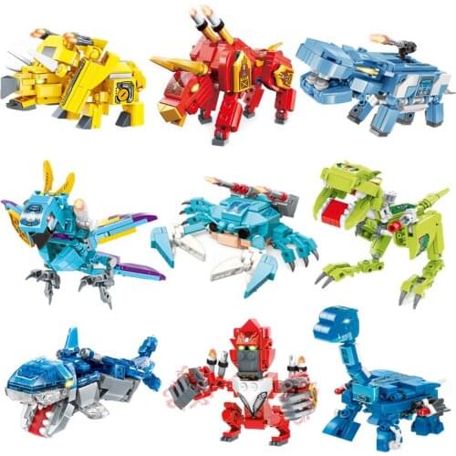 Animals Eagle Pig Cat Dog Bird Mouse Bear Monkey Fish Sets Model Building Diamond Mini Blocks Kid Toy Adult Bricks Birthday Gift