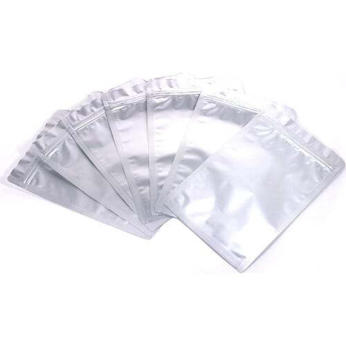 Foil Food Bag Mylar Storage Bag Aluminum Pouch Zip Lock Bag