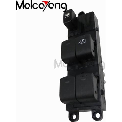 ABS Front Right Driver Side Electric Power Window Switch 25401BB65B 25401BR00B 25401JD001 For Nissan Navara 2007 2008 2009 2010