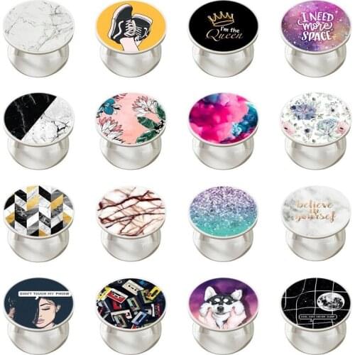 Mobile Phone Holder Expanding Stand Grip Support Anti-Fall Foldable Mobile Universal for Phones