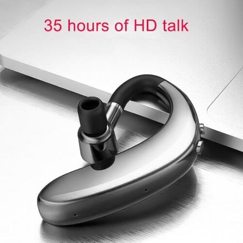 Noise Reduction HD Call Stereo Woofer Headphones Ear Hook 90mAh Bluetooth Wireless Earphones Driving Handsfree With Microphone