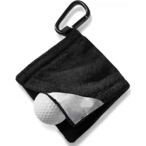 1pcs Golf Cleaning Kit Fine Workmanship Cotton Towel Portable Cleaner Kit Cleaning Tool Golf Accessories