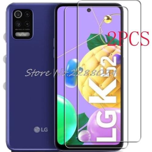 2PCS FOR LG K52 Tempered Glass Protective On LGK52 Screen Protector Film Cover