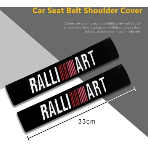 33CM Cotton Car-Styling Case For Mitsubishi Lancer 10 RalliArt asx lancer outlander pajero Accessories Car Styling