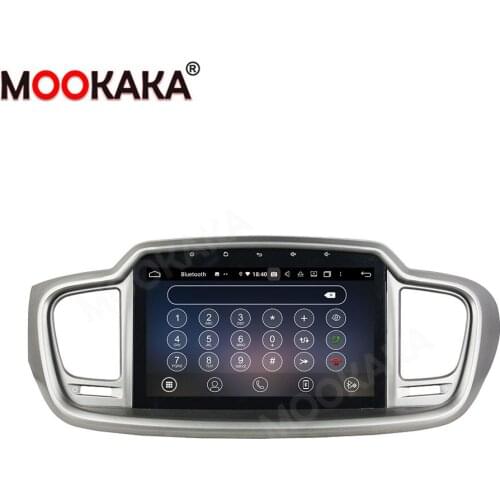 4-128GB Android10 For Kia Sorento 2016-2019 Car Multimedia Radio Player Touch Screen Stereo GPS Navigation System DSP Carplay