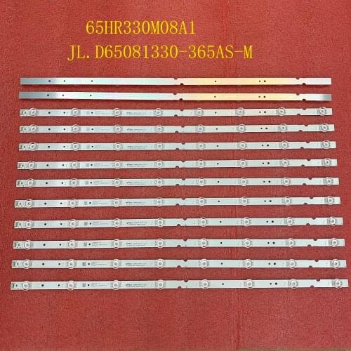 48pcs/lot LED backlight strip for TOSHIBA 65P65US TCL 65S421 65HR330M08A1 4C-LB6508-HR01J PF01J JL.D65081330-365AS-M