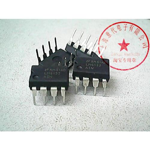5pcs LM6132AIN DIP-8